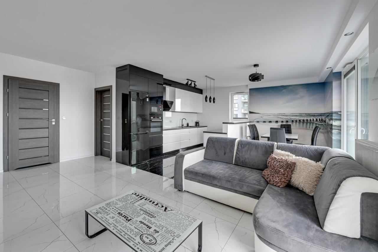 Grand Apartments - Luxury Apartment On The 11Th Floor With A View Of The Old Town Gdańsk Kültér fotó
