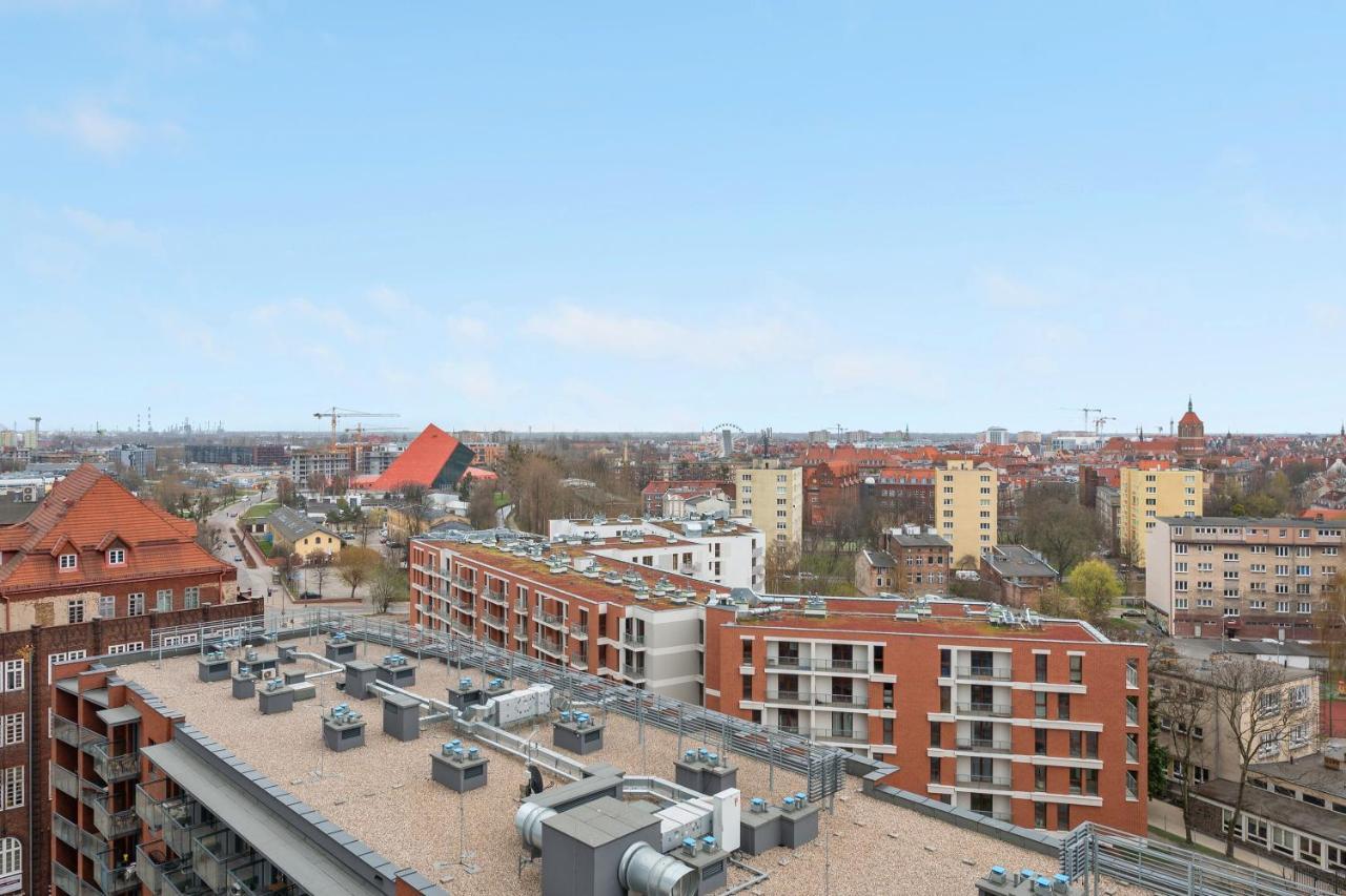 Grand Apartments - Luxury Apartment On The 11Th Floor With A View Of The Old Town Gdańsk Kültér fotó