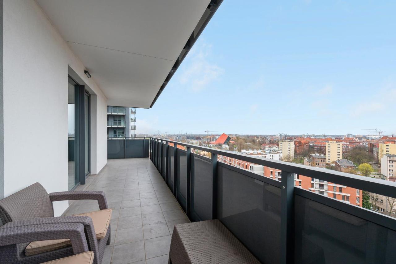 Grand Apartments - Luxury Apartment On The 11Th Floor With A View Of The Old Town Gdańsk Kültér fotó
