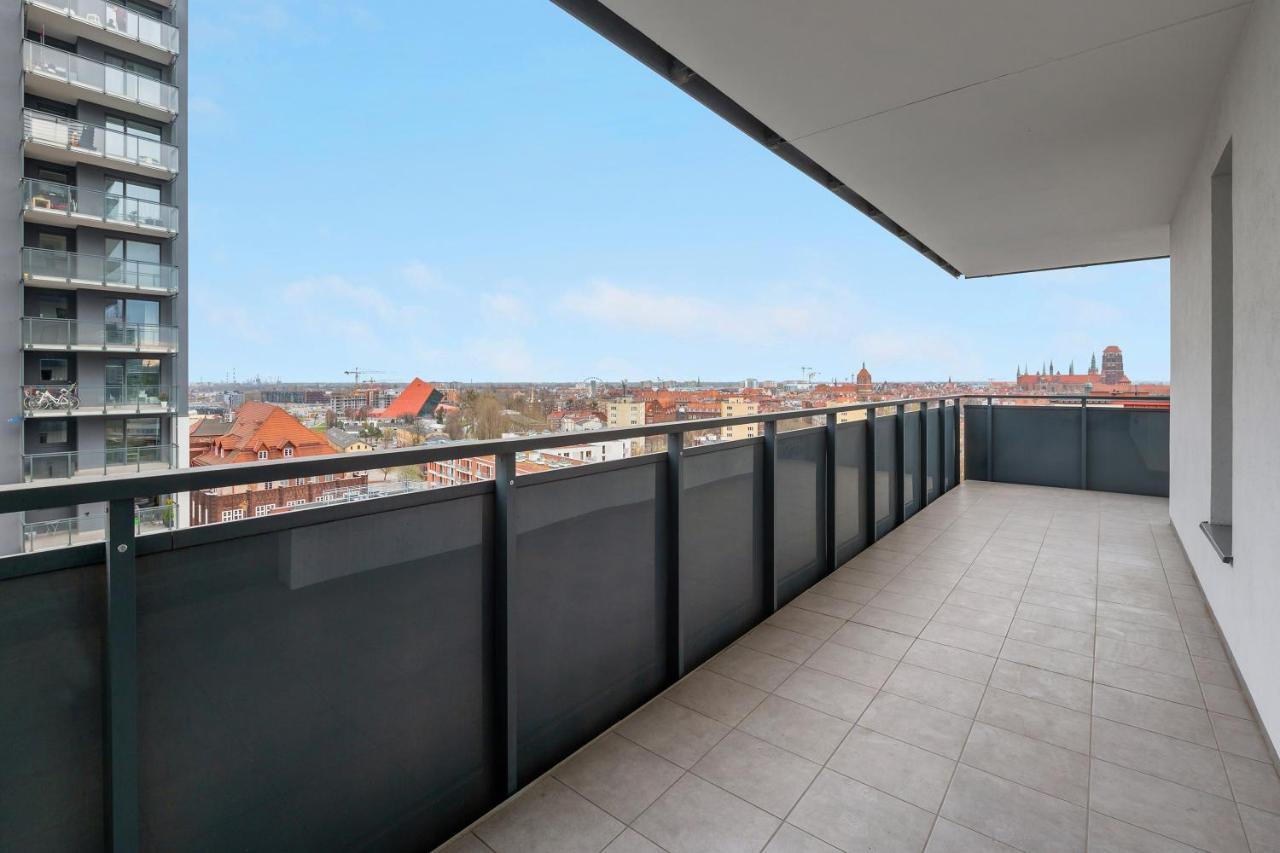Grand Apartments - Luxury Apartment On The 11Th Floor With A View Of The Old Town Gdańsk Kültér fotó